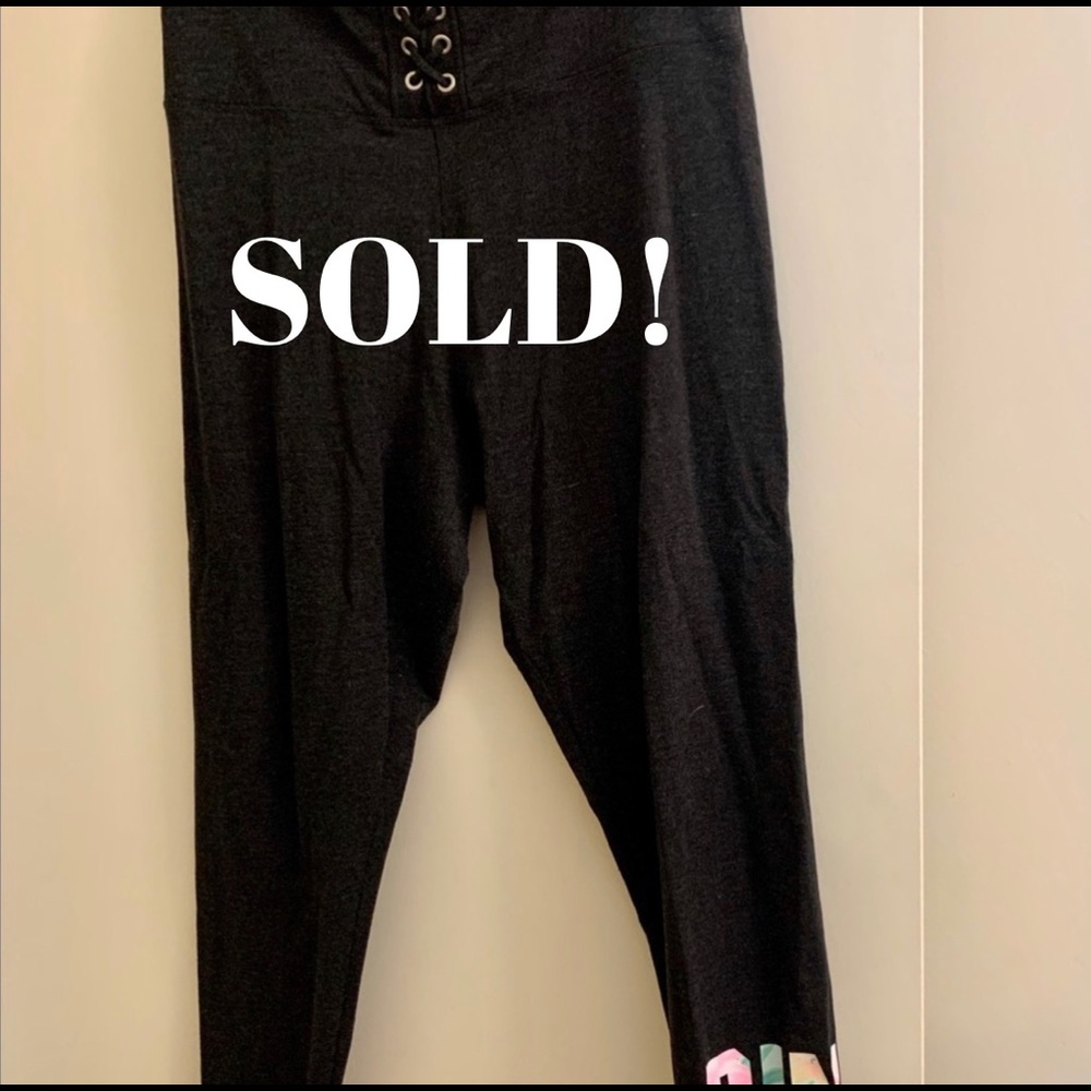VS Pink Leggings size || large